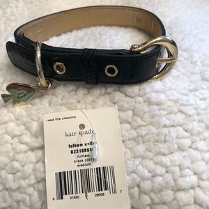 Kate Spade Dog Collar medium